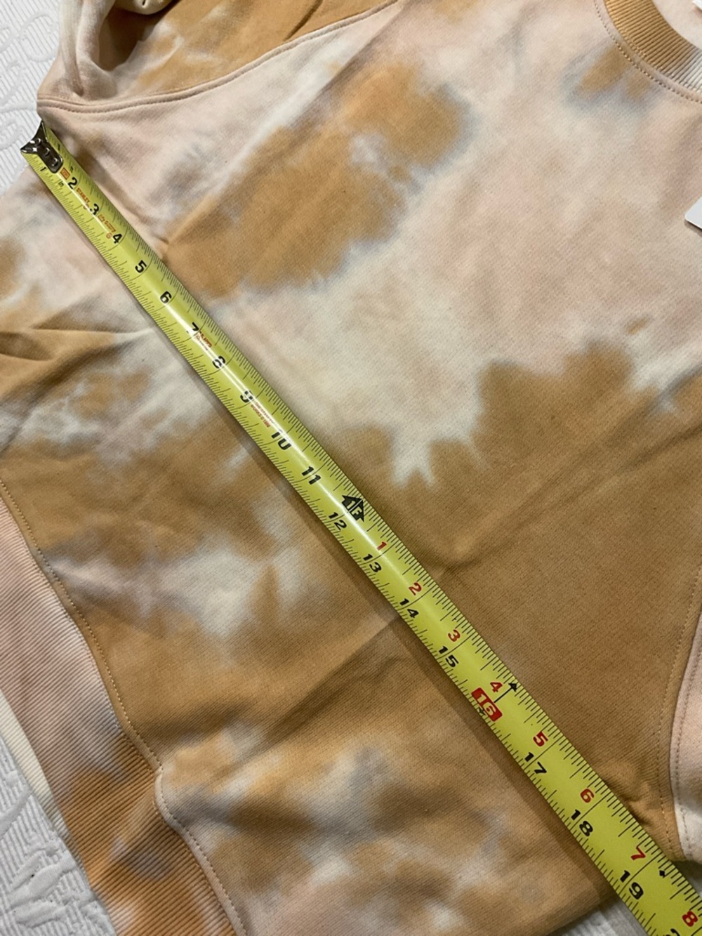 flirtitude Active Soft Tie-Dye Crewneck - Crop Sweatshirt. NWT - Picture 6 of 7